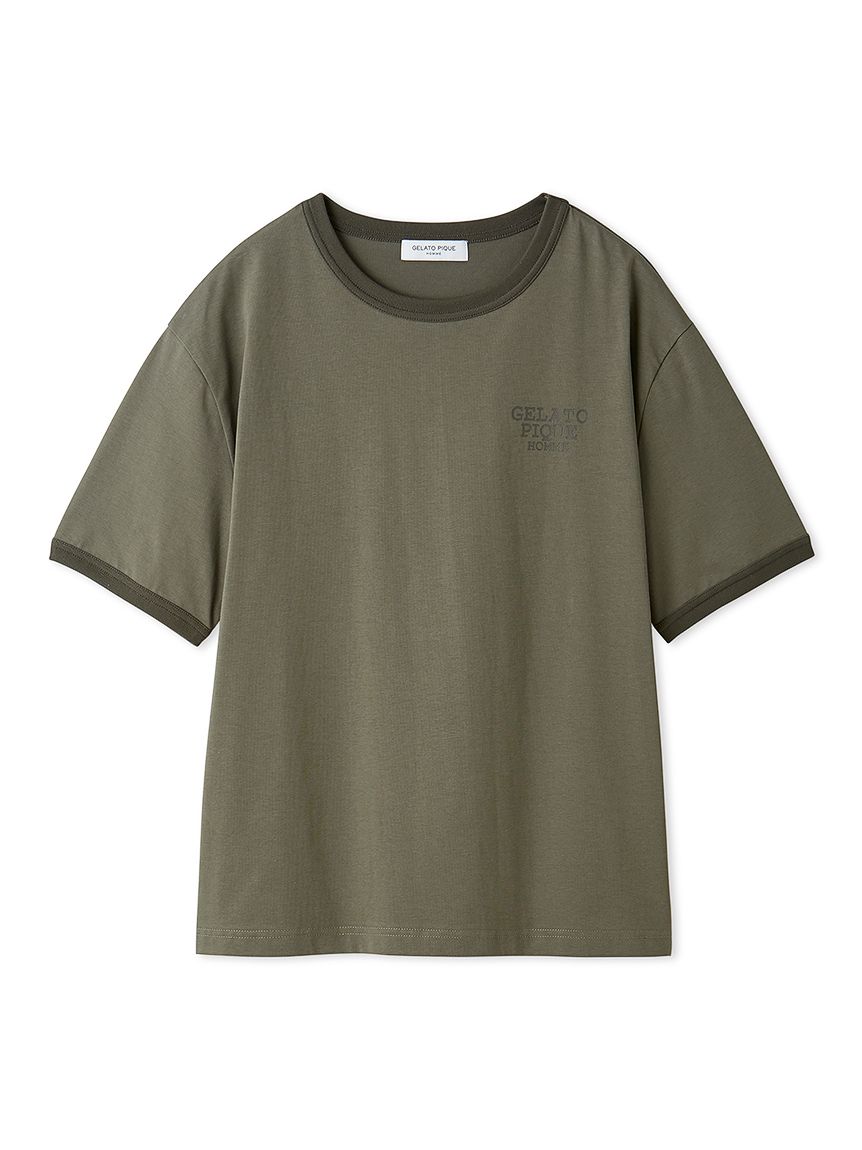 【HOMME】接触冷感GIZAコットンTシャツ(GRY-M)