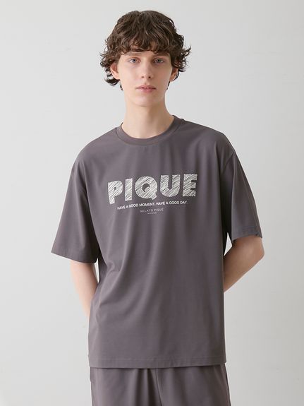 ONLINE限定】【接触冷感】ベアワンポイントTシャツ&ストライプ