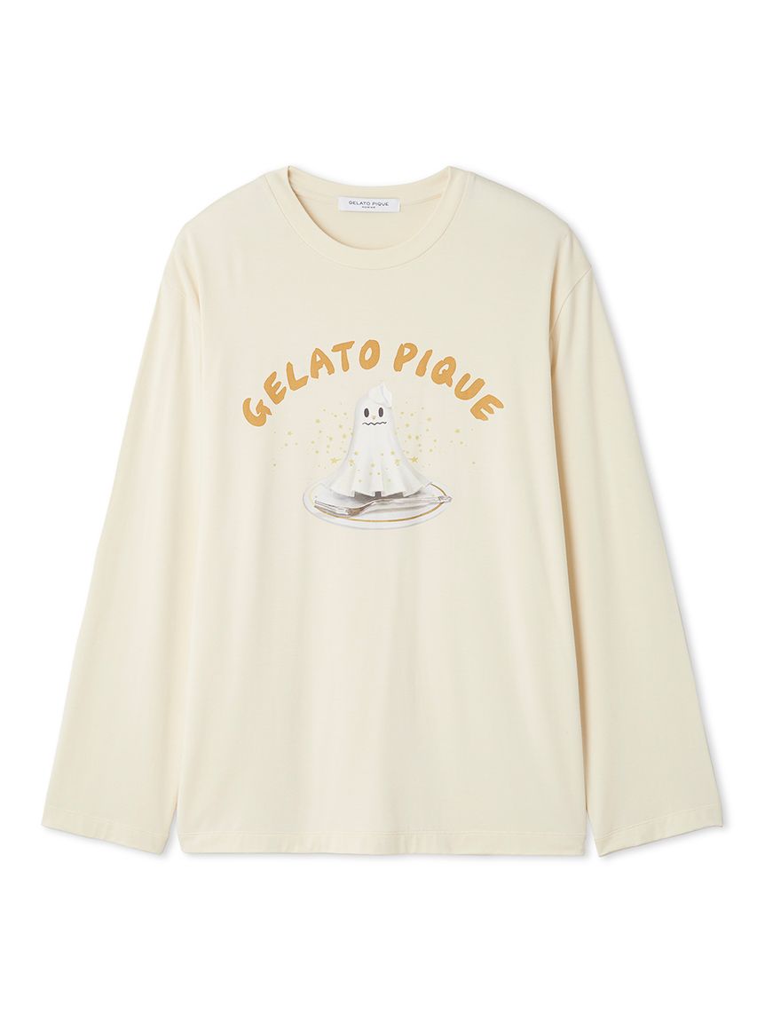 HOMME】TRICK GHOSTワンポイントロンT(カットソー・Tシャツ)｜ルーム