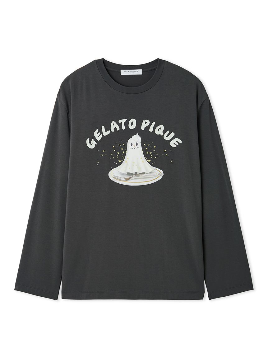 HOMME】TRICK GHOSTワンポイントロンT(カットソー・Tシャツ)｜ルーム