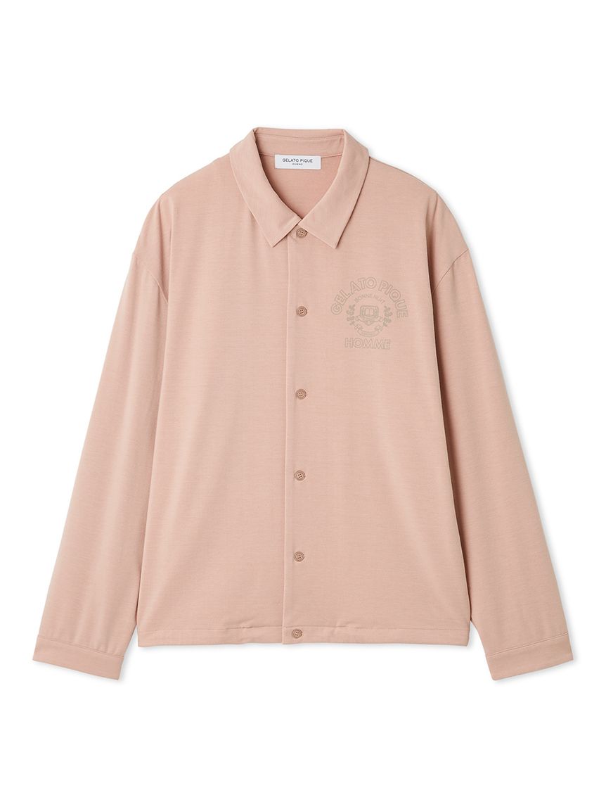 HOMME】レーヨンカレッジロゴシャツ(シャツ)｜ルームウェア・パジャマ