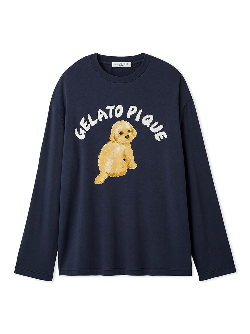 gelato pique 柴犬 黒 Tシャツ ロングパンツ gelato pique 柴犬（黒柴）Tシャツとロングパンツセット NEWS