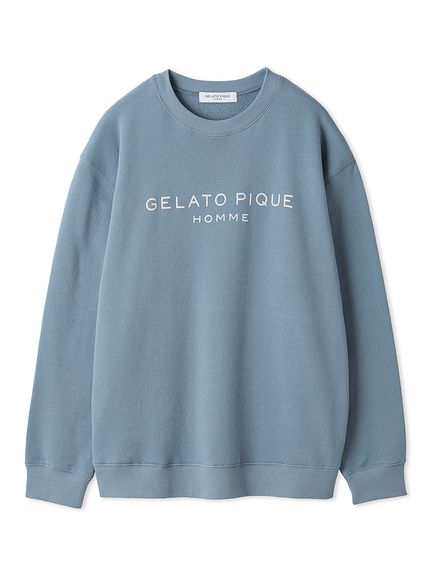 【ONLINE限定】【HOMME】コットン裏毛プルオーバー
