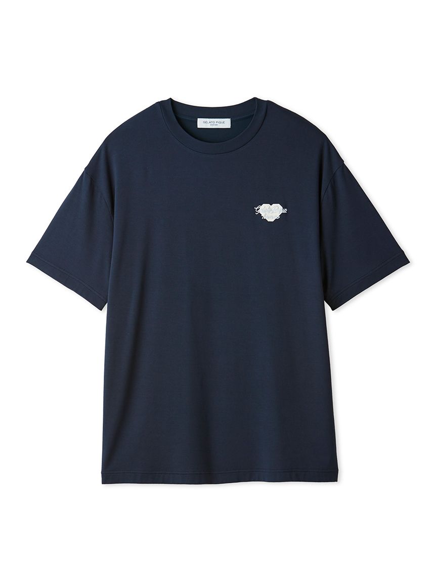 HOMME】【接触冷感】ハートロゴTシャツ(カットソー・Tシャツ)｜ルーム