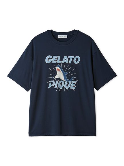 gelato pique ジェラートピケ シャーク HOMME】【接触冷感】レーヨンシャークTシャツ(カットソー・Tシャツ