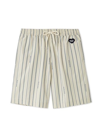 【ONLINE限定】【HOMME】ハートワッペンハーフパンツ