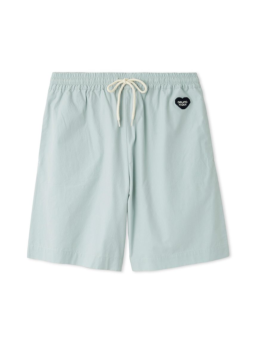 【ONLINE限定】【HOMME】ハートワッペンハーフパンツ(LBLU-M)