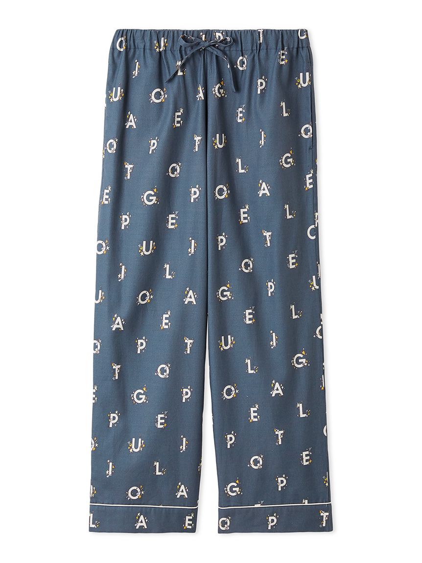 HOMME】スターロゴ総柄プリントロングパンツ(ロングパンツ)｜ルーム