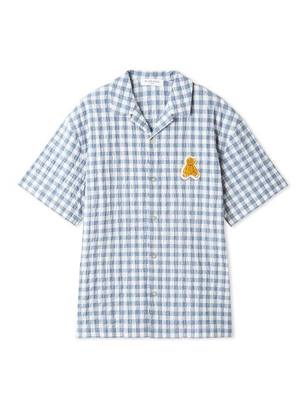 【ONLINE限定】【HOMME】ギンガムチェックシャツ