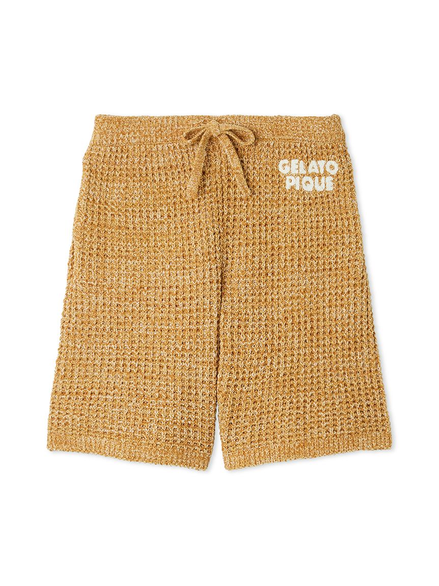 ジェラート ピケ　現行　UNISEX ワッフルパーカ　ワッフルハーフパンツ ジェラートピケ gelato pique 【UNISEX】ワッフルハーフパンツ