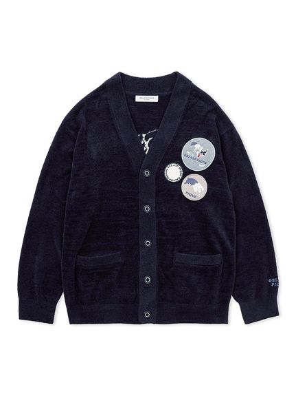 【KOUSUKE SHIMIZU】【HOMME】エアモコジャガードカーディガン