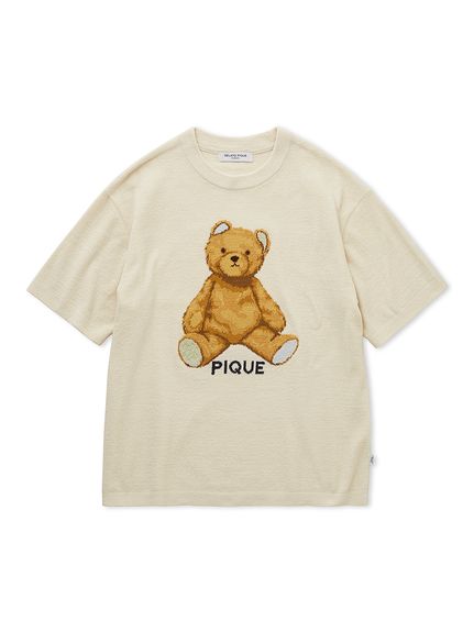【HOMME】エアモコベアジャガードプルオーバー