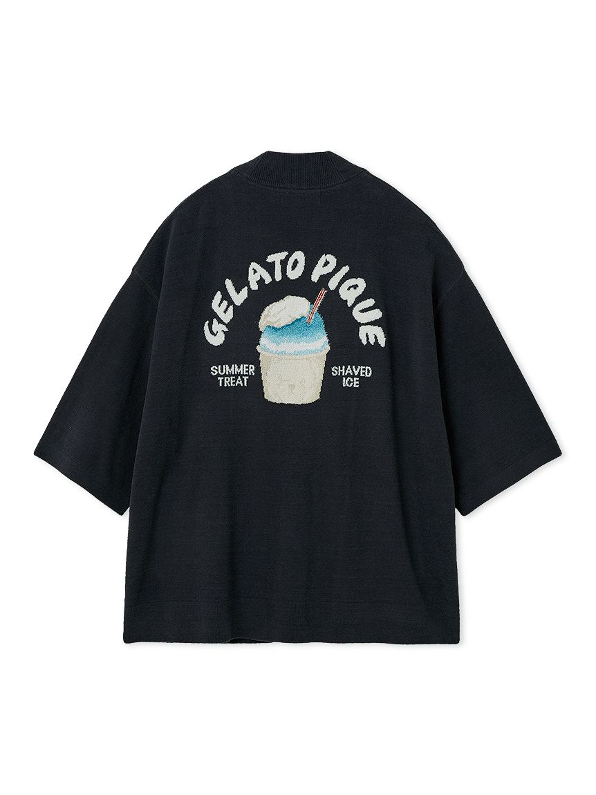 HOMME】エアリーモコベアかき氷ジャガードピケチャン