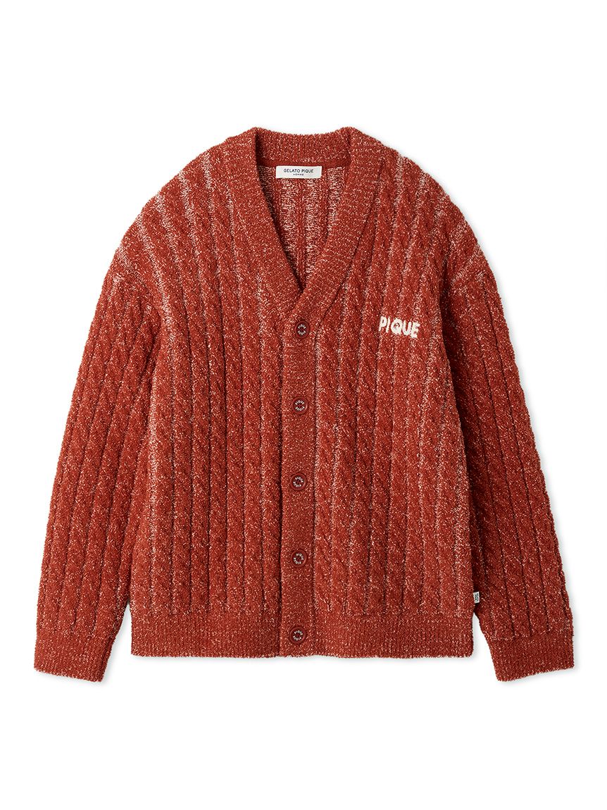 HOMME】メランジカーディガン(カーディガン・ガウン)｜ルームウェア