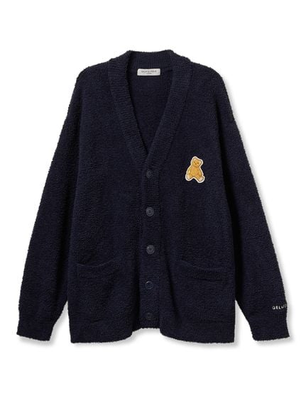 【ジェラピケ】カーディガン くま Lサイズ ネイビー 新品未使用品 タグ付き ジェラピケ】カーディガン くま Lサイズ ネイビー 新品未使用品