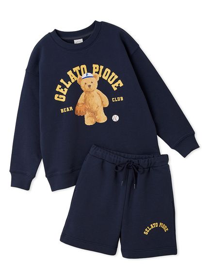 限定特価 ジェラートピケ　トイプードル　裏毛プルオーバー ショートパンツ 限定特価 ジェラートピケ トイプードル裏毛プルオーバー&ショート