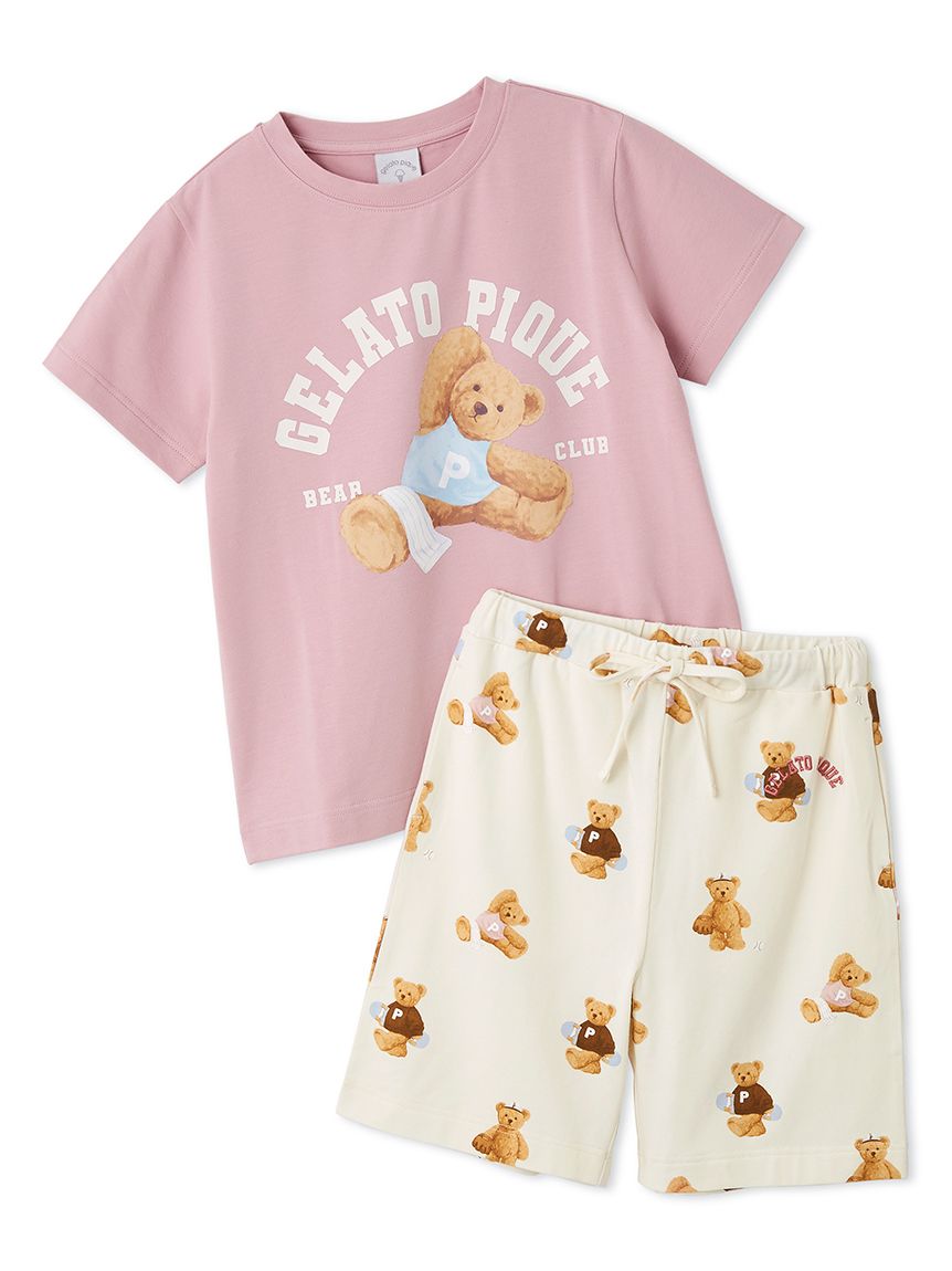 ジェラートピケ BABYフルーツアニマルワンポイントT   ショートパンツ　70 ジェラートピケ BABYフルーツアニマルワンポイントT ショート