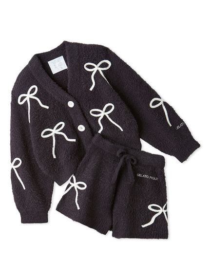 gelato pique バーガンディ リボン ルームウェア F gelato pique バーガンディ リボン ルームウェア F gelato pique