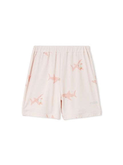 KIDS】【接触冷感】SHARK柄ショートパンツ(ショートパンツ
