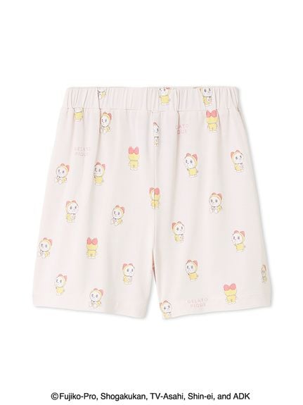 ジェラピケ4点セット 接触冷感】モチーフ4柄ワンポイントTシャツ&ショートパンツ