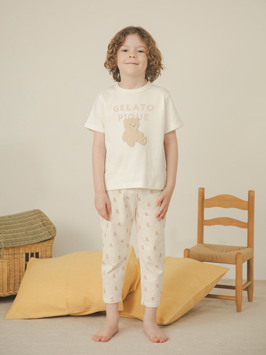 お歳暮 時期 KIDS】ぬいぐるみ柄ロングパンツ(ロングパンツ)｜ルームウェア ルームウェア・パジャマ