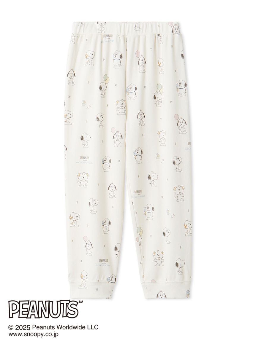 PEANUTS PUPPIES】【KIDS】総柄ロングパンツ(ロングパンツ)｜ルーム
