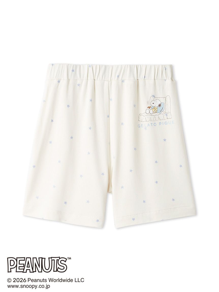 ジェラートピケ　　スヌーピー　 プルオーバー&ショートパンツ PEANUTS】【KIDS】【接触冷感】ショートパンツ(ショートパンツ
