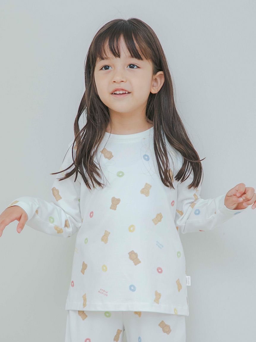 KIDS】シリアルベア柄ロンT(カットソー＆Tシャツ)｜ルームウェア・パジャマ通販のgelatopique（ジェラートピケ）公式サイト