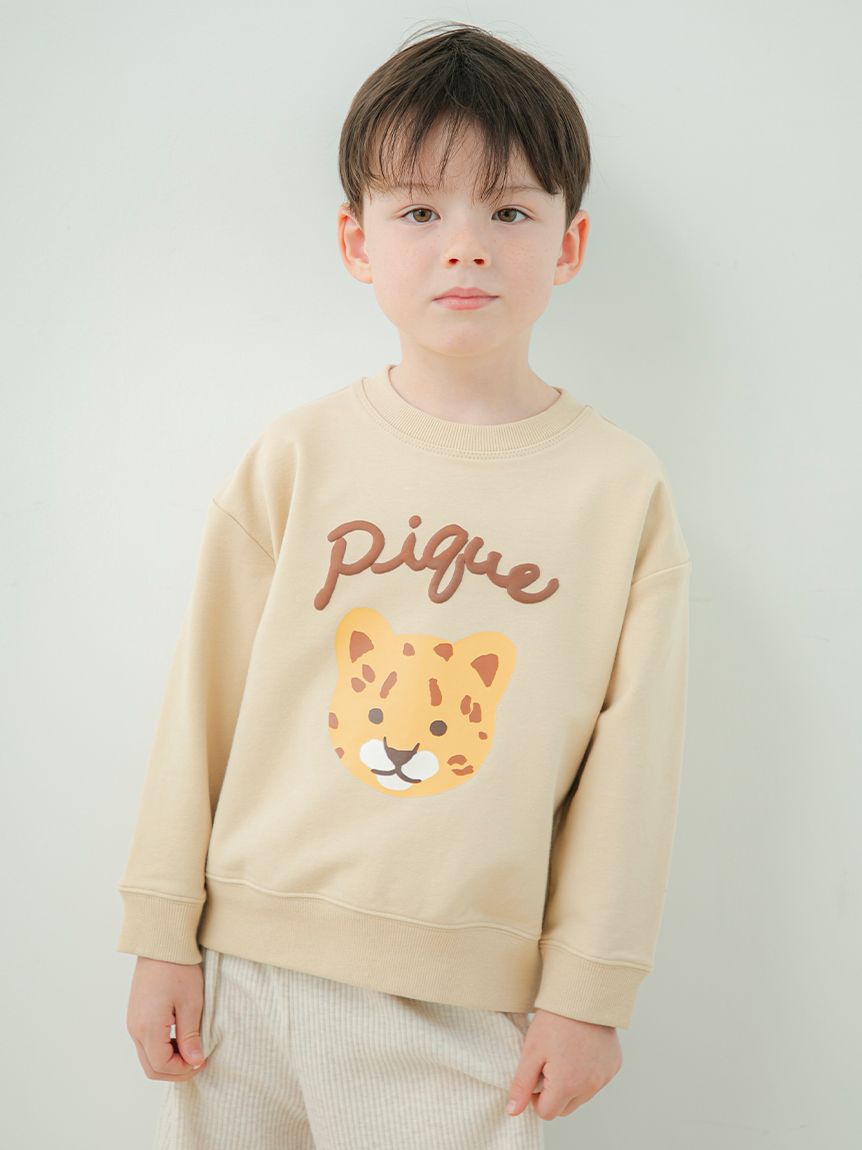 KIDS】裏毛ワンポイントプルオーバー(カットソー＆Tシャツ)｜ルーム