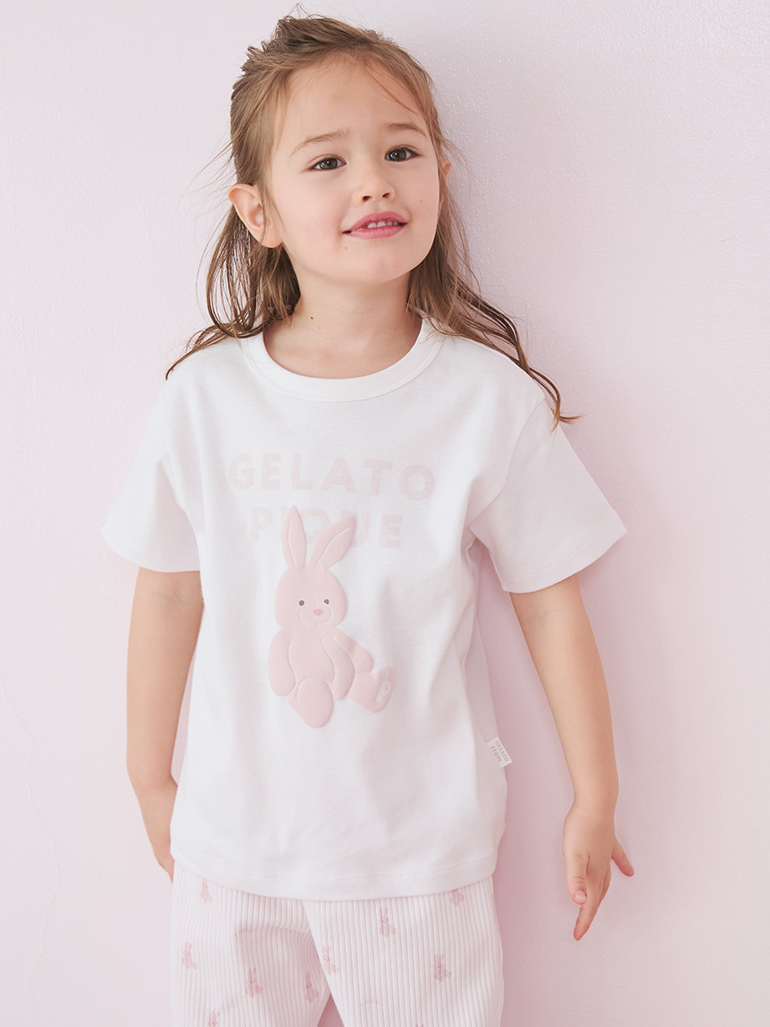 KIDS】ぬいぐるみワンポイントTシャツ(カットソー＆Tシャツ)｜ルーム