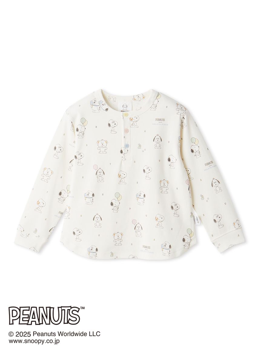 PEANUTS PUPPIES】【KIDS】総柄プルオーバー(カットソー＆Tシャツ