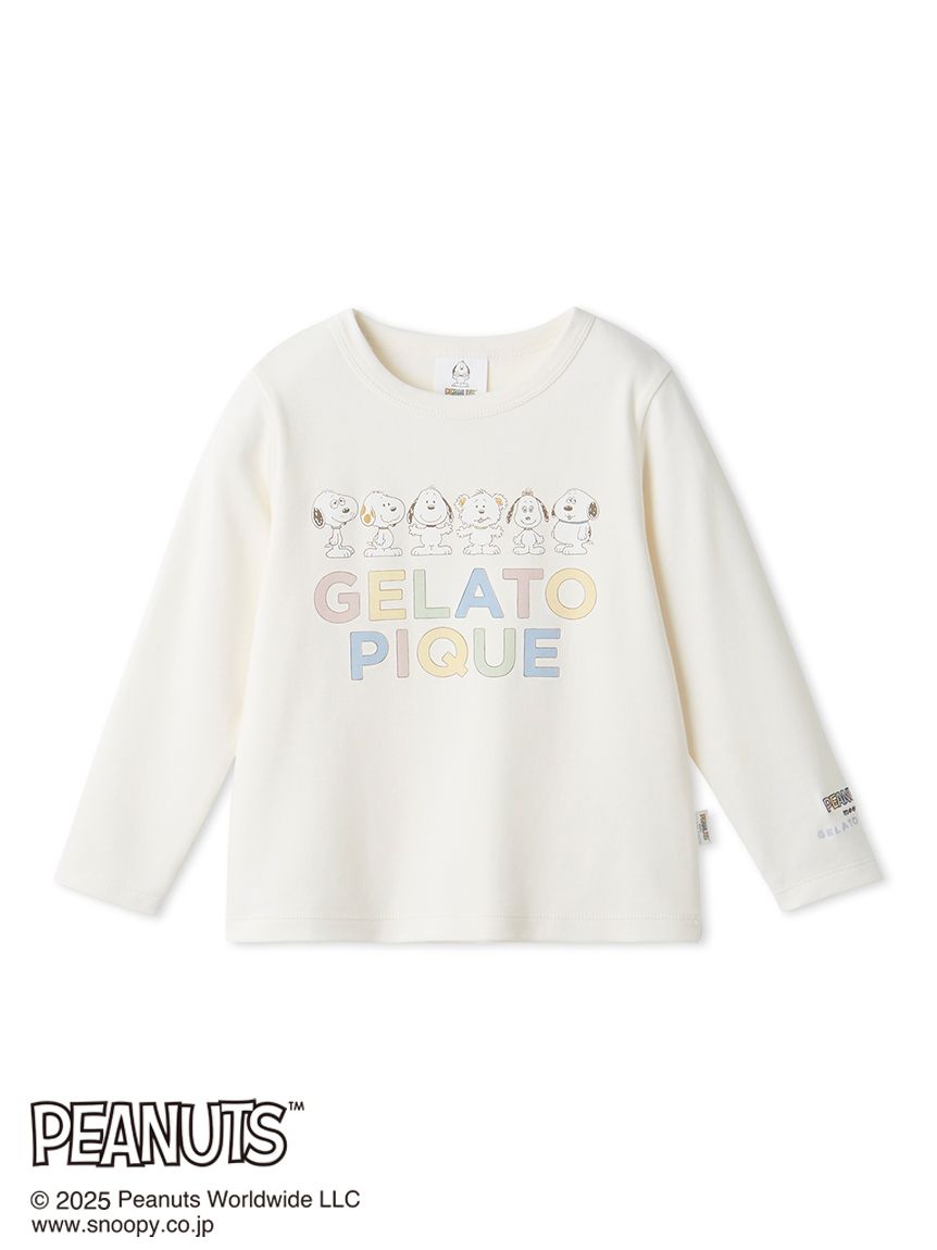 PEANUTS PUPPIES】【KIDS】ワンポイントロンT(Tシャツ