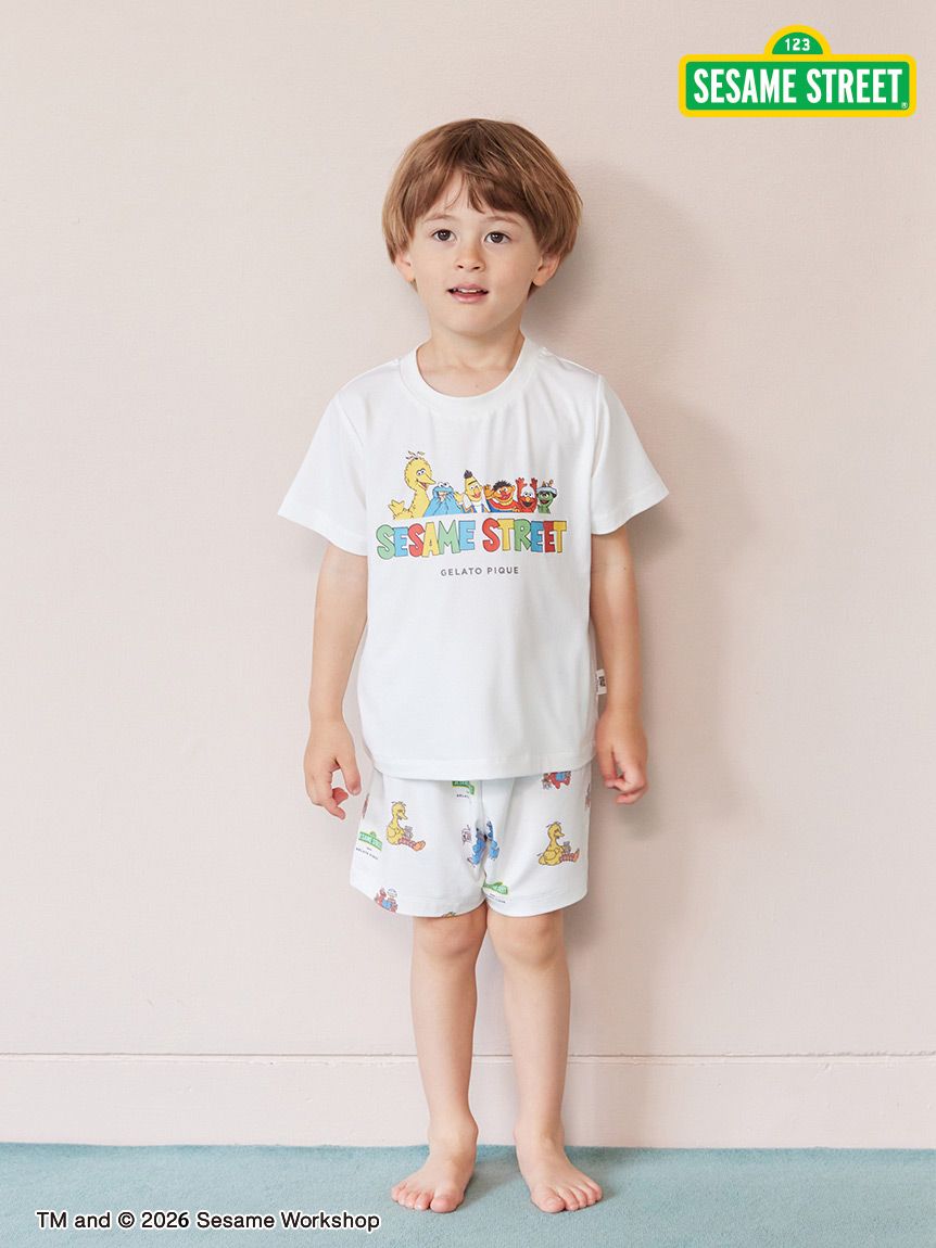 SESAME STREET】【KIDS】ワンポイントTシャツ(カットソー＆Tシャツ