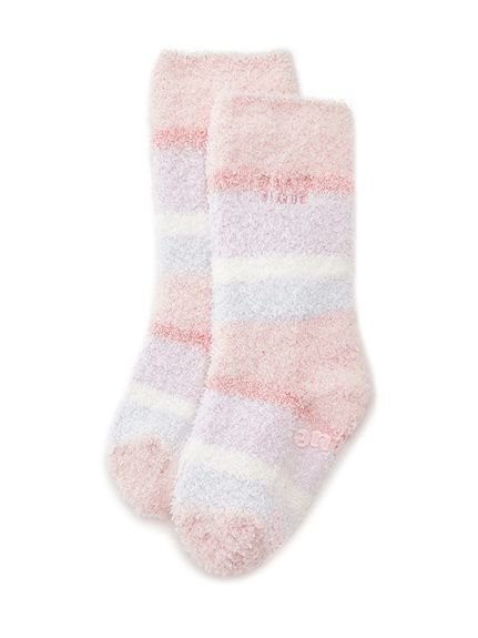KIDS】ベビモコカラフルボーダーソックス(グッズ)｜ルームウェア