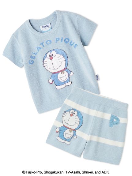 新品　ジェラートピケ　ドラえもん ルームウェアセット S〜Mサイズ ドラえもん meets GELATO PIQUE │ gelato pique (ジェラート