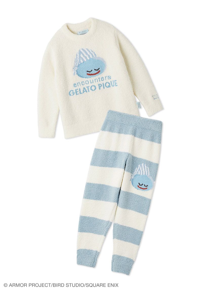 ドラクエ ジェラピケ ベビモコプルオーバ モンスターロングパンツ はぐれメタルL ドラゴンクエスト】【メンズ】ベビモコプルオーバー&モンスター