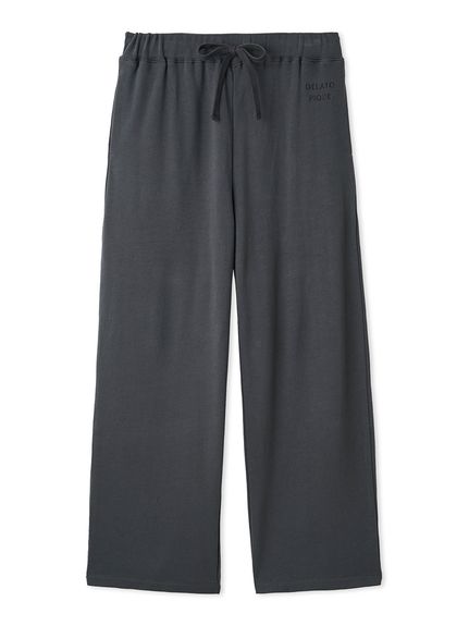 ロゴ裏毛ロングパンツ(ロングパンツ)｜ルームウェア・パジャマ