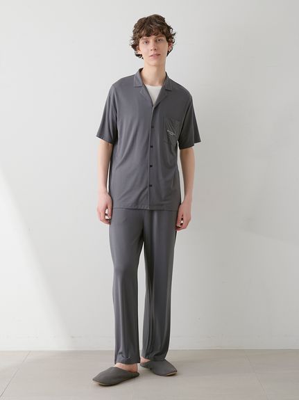最新最全の HOMME】【接触冷感】COOLレーヨンロングパンツ(ロングパンツ ルームウェア・パジャマ