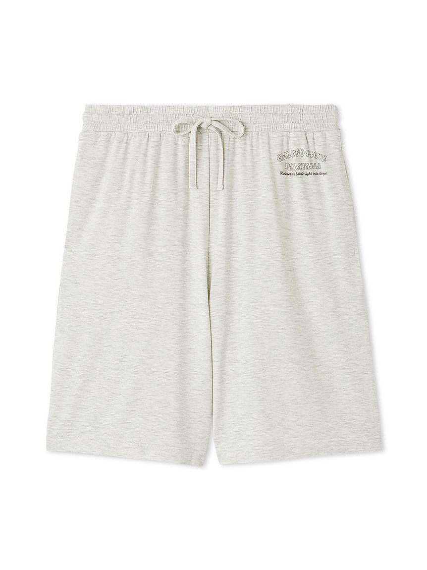 ジェラートピケ 触感冷感 セットアップ 長袖パーカー ハーフパンツ L 新品 cjfj167596-01.jpg