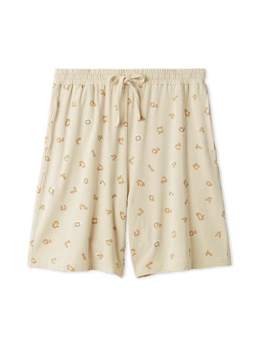 リルーム　レオパード　ハーフパンツ セール】Leopard Half Pants / レオパード柄 ハーフパンツ