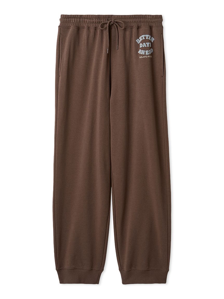 ジェラートピケ　裏毛パーカ＆裏毛ロングパンツ　スウェット　上下セット gelato pique（ジェラートピケ）【CAT&DOG】【販路限定商品