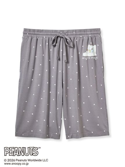 PEANUTS】【HOMME】【接触冷感】ハーフパンツ(ハーフパンツ)｜ルーム