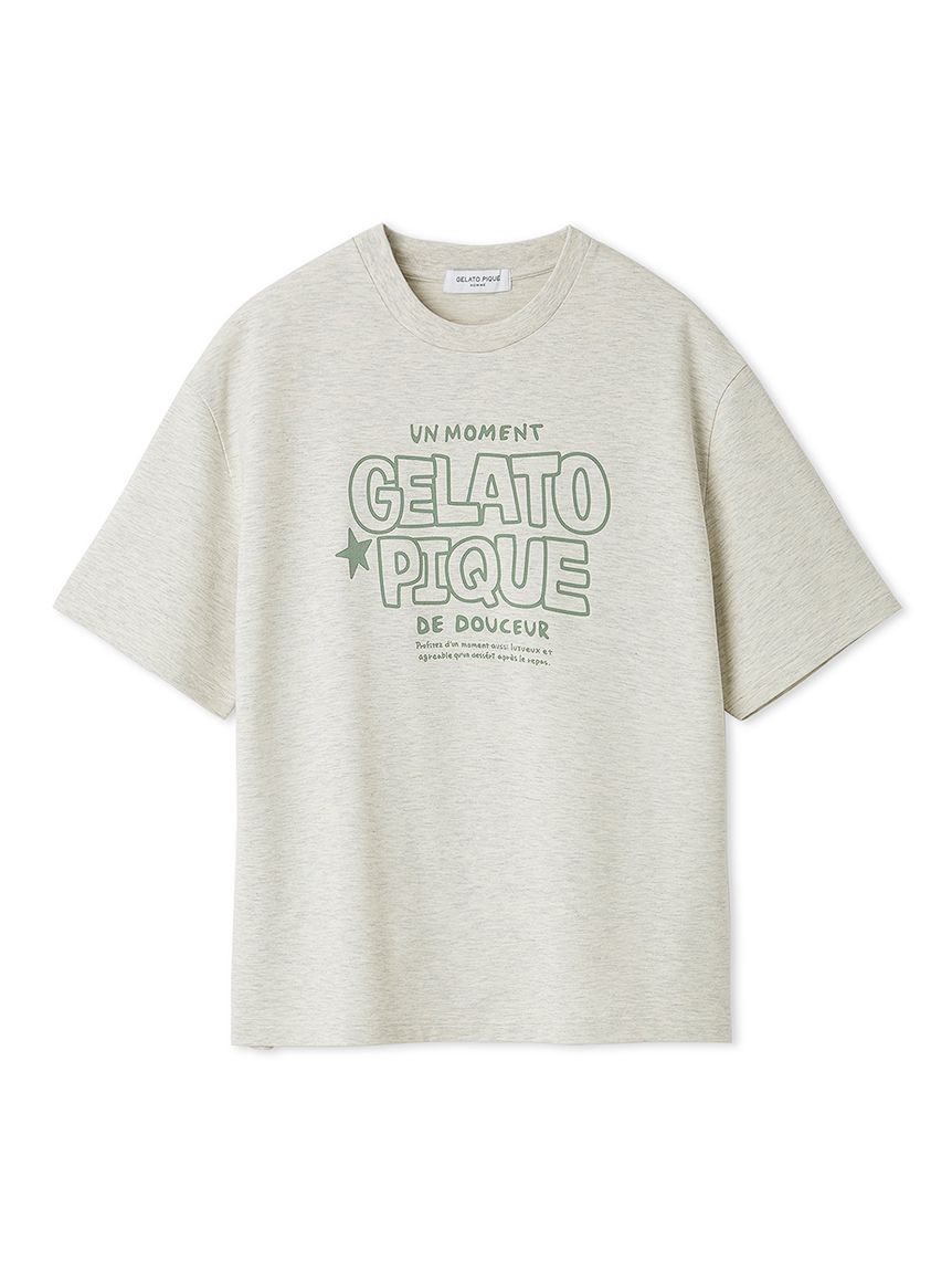 ジェラートピケ　ミャクミャク　Tシャツ 大阪・関西万博 ジェラピケ×ミャクミャク ルームウエア