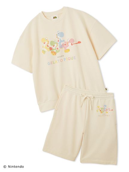 ロゴTシャツ(カットソー・Tシャツ)｜ルームウェア・パジャマ通販