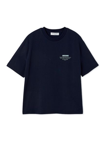 HOMME】【接触冷感】ダイナーロゴTシャツ(カットソー・Tシャツ