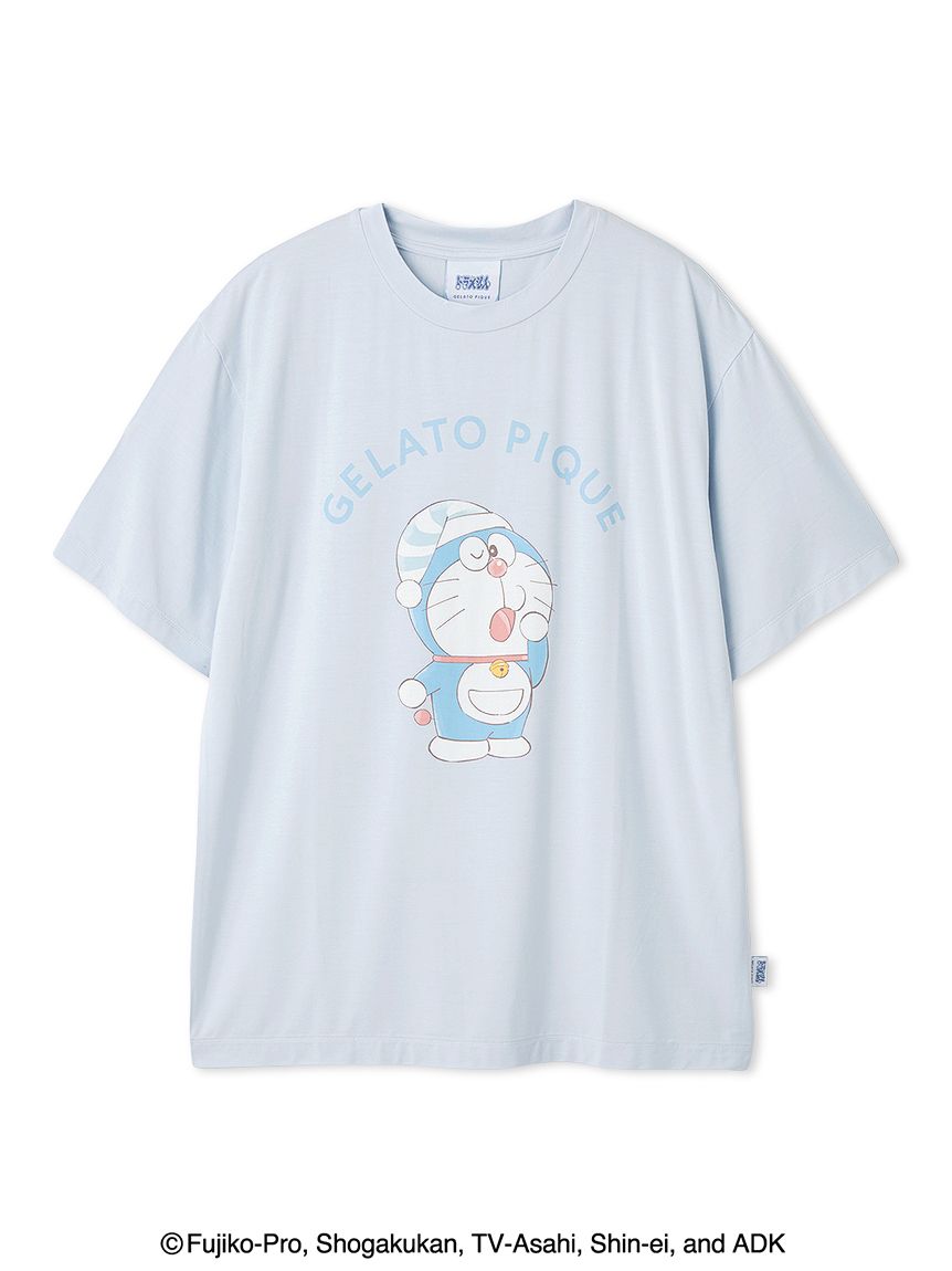 ドラえもん】【メンズ】ワンポイントTシャツ(カットソー・T
