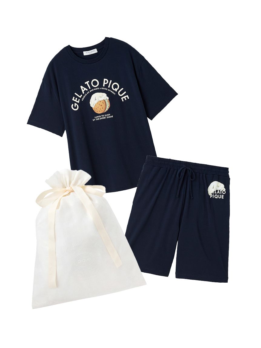 ラッピング済み】【HOMME】レーヨンクッキーアイスサンドTシャツ