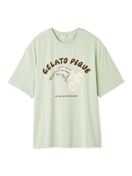 gelato pique ジェラートピケ ルームウェア セット Tシャツ Amazon | ジェラートピケ ユニセックス ワンポイントTシャツ