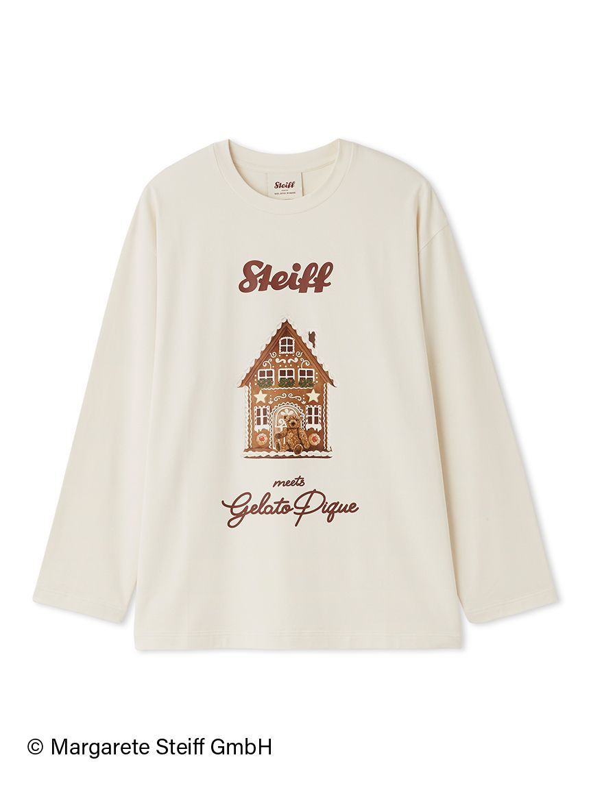 Steiff】【HOMME】ワンポイントロンT(カットソー・Tシャツ)｜ルーム