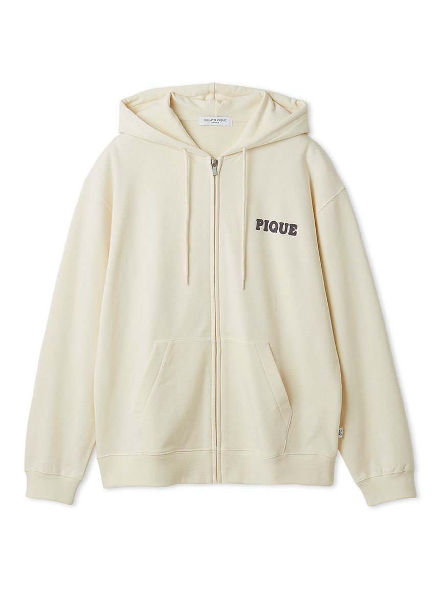 GELATO PIQUE フリースセットアップ gelato pique フード付きジップアップ ルームウェア - メルカリ